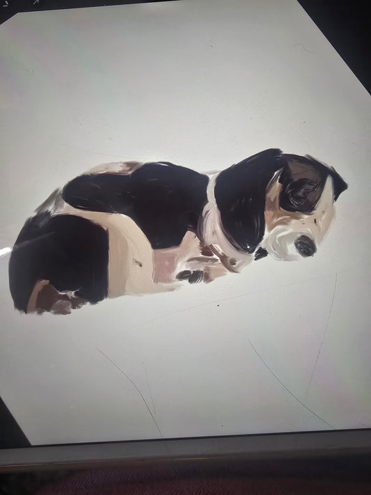 Custom Digital Pet Portrait – Personalized Art of Your Pet