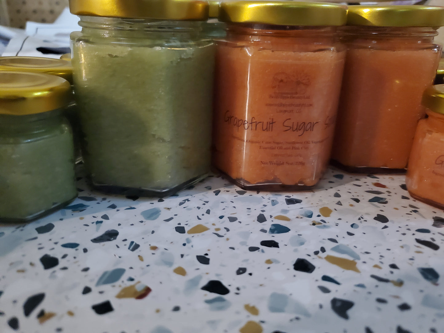 Grapefruit Sugar Scrub