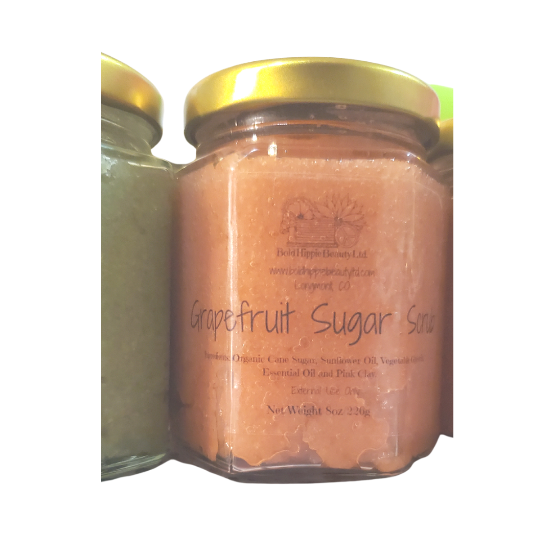 Grapefruit Sugar Scrub